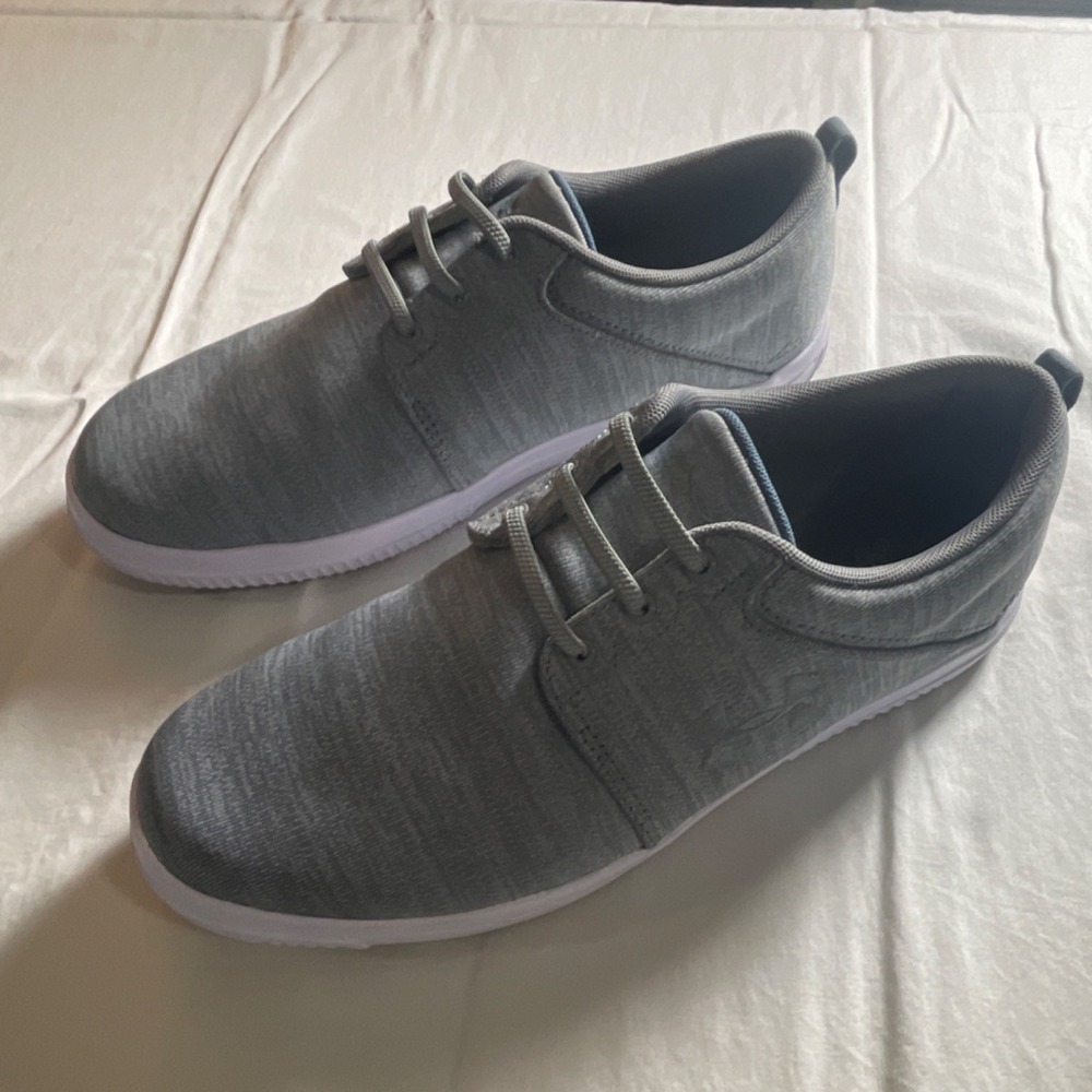 Under Armour Lightweight Golf/Casual Shoes Gray White Comfort Sneakers